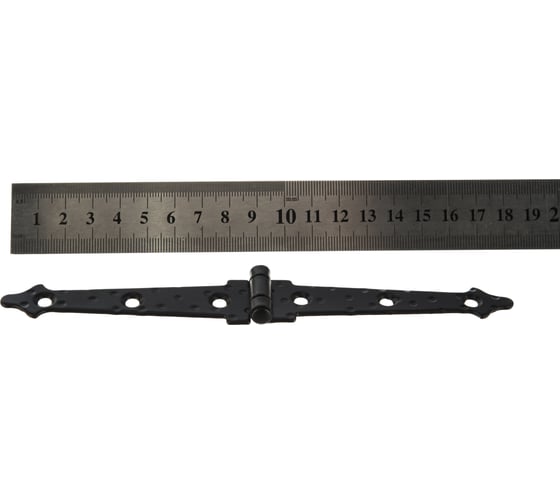 Накладная петля Amig черная 552-180х22х1,5