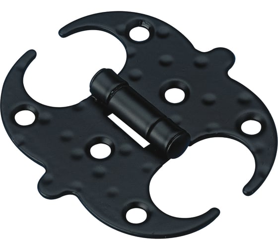 Накладная петля Amig черная 553-125х125х1,5
