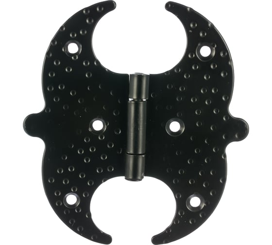 Накладная петля Amig черная 553-125х125х1,5