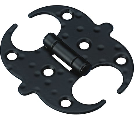 Накладная петля Amig черная 553-75х75х1,5