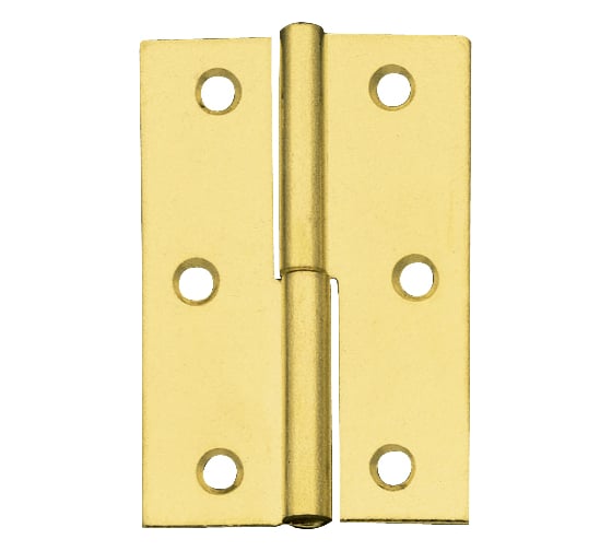 Петля Amig мод. 540-60 карточная, съем.прав. латунир 108