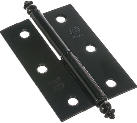 Петля Amig мод. 541-60 карточная, съем.прав. черная 5163