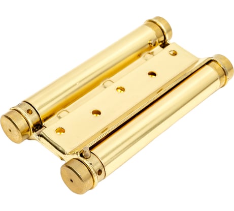 Пружинная двойная (барная) петля Amig покрытие латунь (4/24) 3037-125 LP