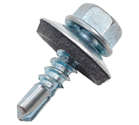 Саморез для крепления кровли STEELREX сверло, цинк 5,5x19 мм, 70 шт. 0119055019B400007032