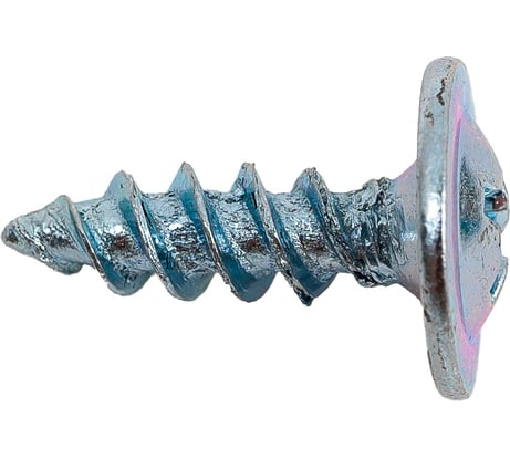 Саморез STEELREX полусфера с прессшайбой, острый, цинк, 4,2x13 мм, 200 шт. 0117042013B500020064