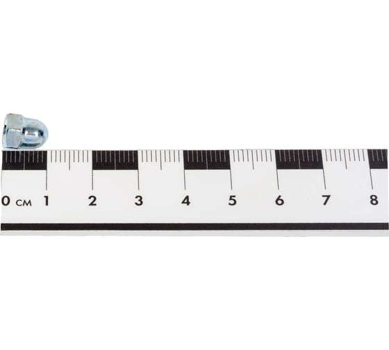Колпачковая гайка STEELREX DIN 1587,цинк, М5, 200 шт. 0222005000B500020064