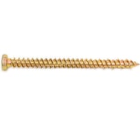 Шуруп по бетону STEELREX шлиц Torx, жёлтый цинк, 7,5x92 мм, 40 шт. 0137075092B300004016