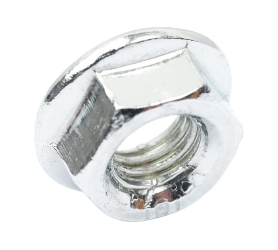 Фланцевая гайка STEELREX DIN 6923, цинк, М6, 150 шт. 0224006000B500015064