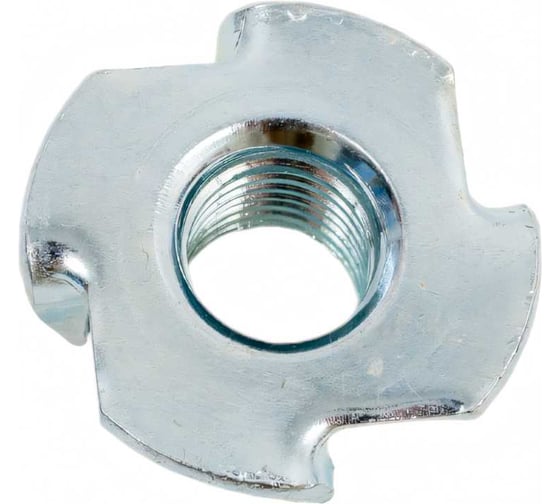Мебельная (усовая) гайка STEELREX DIN 1624, цинк, М10x13x25 мм, 20 шт. 0223010000B500002064