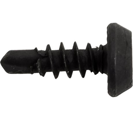 Саморез для крепления профилей STEELREX полуцилиндрическая головка, сверло, оксид, 3,5x11 мм, 400 шт. 0111035011B500040064