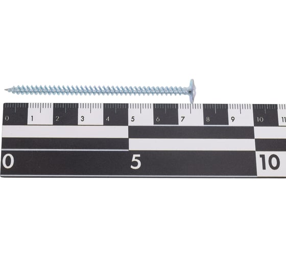 Саморез STEELREX полусфера с прессшайбой, острый, цинк, 4,2x76 мм, 100 шт. 0117042076B300010016