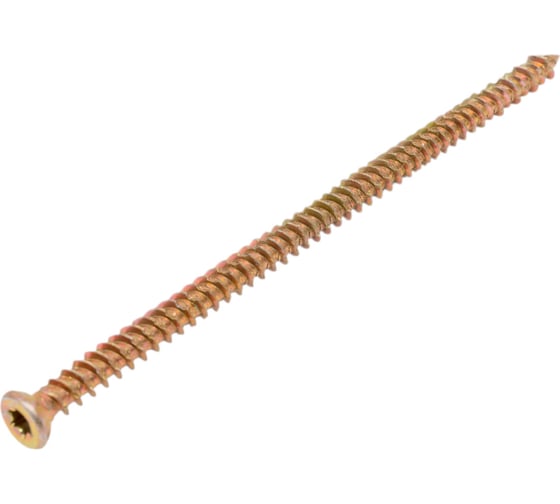 Шуруп по бетону STEELREX шлиц Torx, жёлтый цинк, 7,5x152 мм, 40 шт. 0137075152B300004016