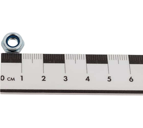 Гайка с нейлоновой вставкой STEELREX DIN 985, цинк, М12, 25 шт. 0219012000B500002564
