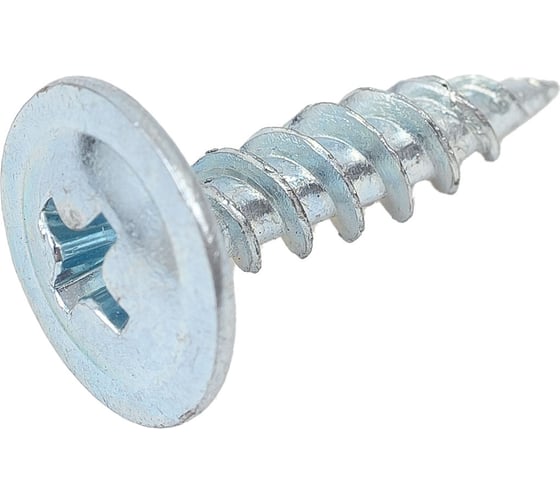 Саморез STEELREX полусфера с прессшайбой, острый, цинк, 4,2x16 мм, 200 шт. 0117042016B500020064