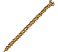 Шуруп по бетону STEELREX шлиц Torx, жёлтый цинк, 7,5x112 мм, 40 шт. 0137075112B300004016