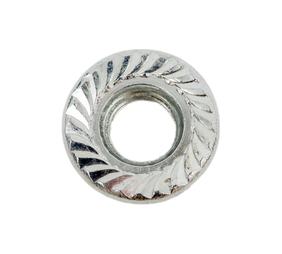 Фланцевая гайка STEELREX DIN 6923, цинк, М8, 70 шт. 0224008000B500007064