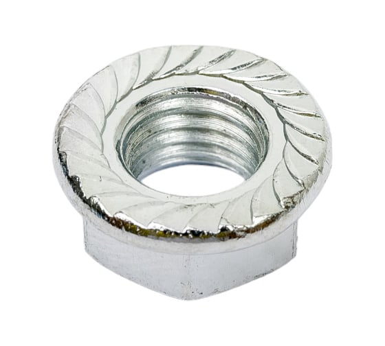 Фланцевая гайка STEELREX DIN 6923, цинк, М10, 50 шт. 0224010000B400005032