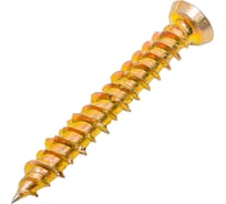 Шуруп по бетону STEELREX шлиц Torx, жёлтый цинк, 7,5x52 мм, 40 шт. 0137075052B400004032