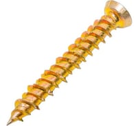 Шуруп по бетону STEELREX шлиц Torx, жёлтый цинк, 7,5x52 мм, 40 шт. 0137075052B400004032