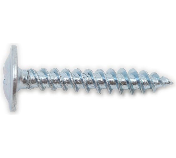 Саморез STEELREX полусфера с прессшайбой, острый, цинк, 4,2x25 мм, 200 шт. 0117042025B400020032