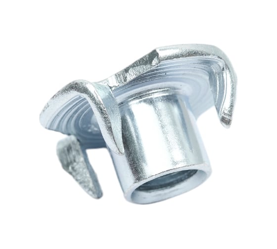 Мебельная (усовая) гайка STEELREX DIN 1624, цинк, М6x9х19 мм, 50 шт. 0223006000B500005064