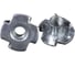 Мебельная (усовая) гайка STEELREX DIN 1624, цинк, М6x9х19 мм, 50 шт. 0223006000B500005064 1