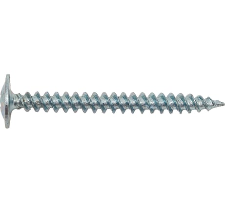 Саморез STEELREX полусфера с прессшайбой, острый, цинк, 4,2x41 мм, 125 шт. 0117042041B400012532