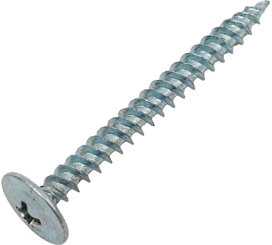 Саморез STEELREX полусфера с прессшайбой, острый, цинк, 4,2x41 мм, 125 шт. 0117042041B400012532