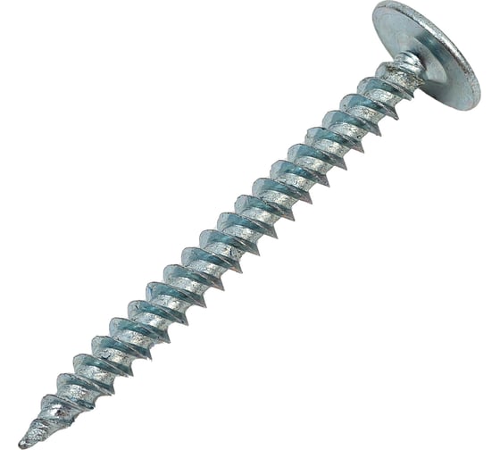 Саморез STEELREX полусфера с прессшайбой, острый, цинк, 4,2x41 мм, 125 шт. 0117042041B400012532