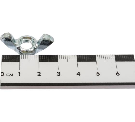 Барашковая гайка STEELREX DIN 315, цинк, М8, 50 шт. 0221008000B500005064