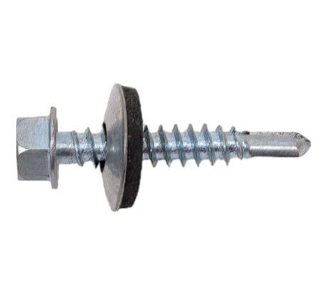 Саморез для крепления кровли STEELREX сверло, цинк 5,5x32 мм, 50 шт. 0119055032B400005032