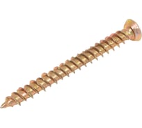 Шуруп по бетону STEELREX шлиц Torx, жёлтый цинк, 7,5x72 мм, 40 шт. 0137075072B400004032
