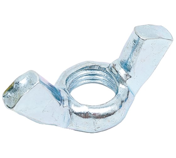Барашковая гайка STEELREX DIN 315, цинк, М10, 50 шт. 0221010000B400005032
