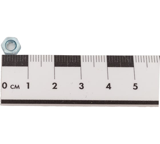 Гайка STEELREX DIN 934, цинк, М4, 500 шт. 0217004000B500050064