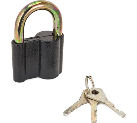 Навесной замок Стандарт AL-760 d9 мм ЕВРОПАКЕТ 4 862