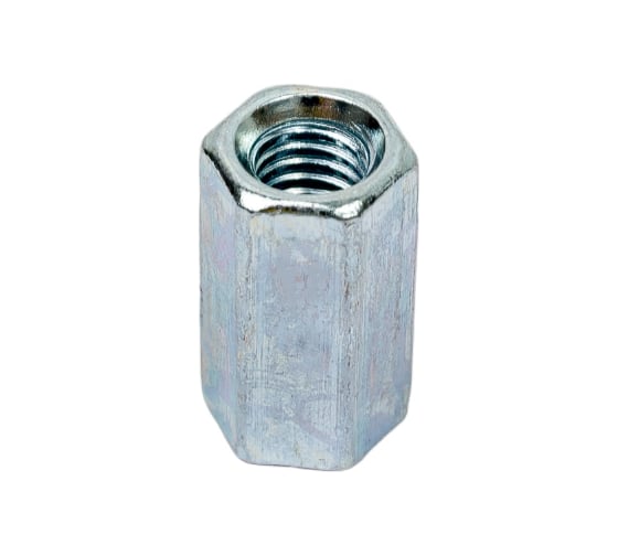 Соединительная гайка STEELREX DIN 6334, цинк, М6, 50 шт. 0220006000B500005064
