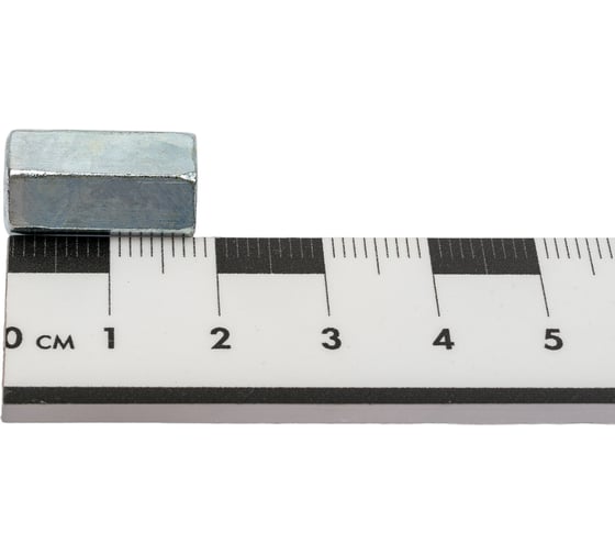 Соединительная гайка STEELREX DIN 6334, цинк, М6, 50 шт. 0220006000B500005064
