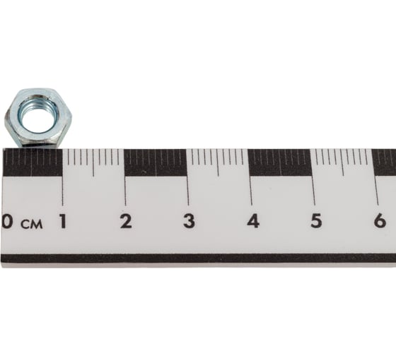 Гайка STEELREX DIN 934, цинк, М6, 200 шт. 0217006000B500020064