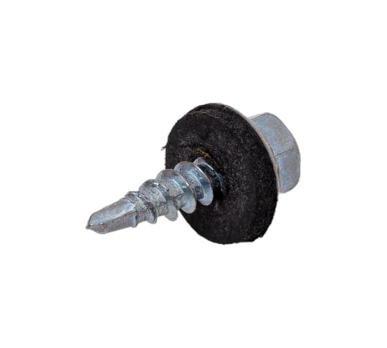 Саморез для крепления кровли STEELREX сверло, цинк 4,8x19 мм, 100 шт. 0119048019B400010032