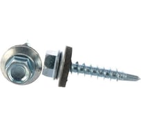 Саморез для крепления кровли STEELREX сверло, цинк 5,5x25 мм, 60 шт. 0119055025B400006032