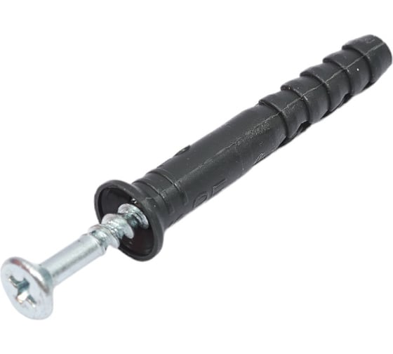 Дюбель-гвоздь STEELREX потайной бортик, 6x40 мм, 50 шт. 0405006040B400005032