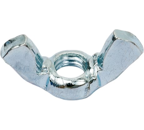 Барашковая гайка STEELREX DIN 315, цинк, М6, 100 шт. 0221006000B400010064