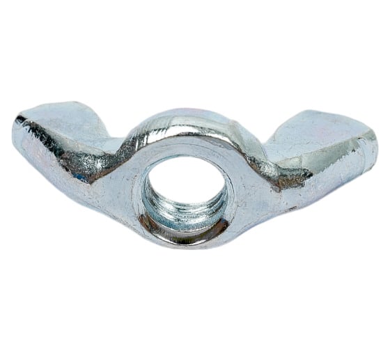 Барашковая гайка STEELREX DIN 315, цинк, М6, 100 шт. 0221006000B400010064