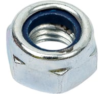 Гайка с нейлоновой вставкой STEELREX DIN 985, цинк, М8, 100 шт. 0219008000B400010032