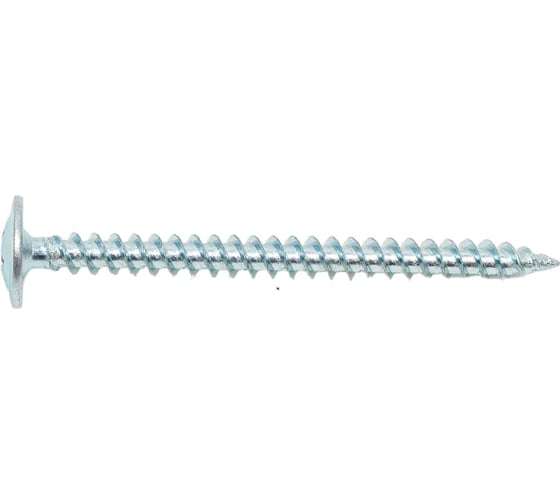 Саморез STEELREX полусфера с прессшайбой, острый, цинк, 4,2x51 мм, 80 шт. 0117042051B400008032