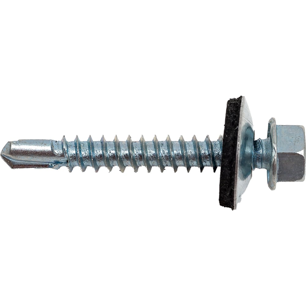 Саморез для крепления кровли STEELREX сверло, цинк 5,5x38 мм, 50 шт ...