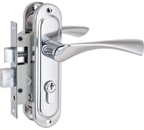 Врезной замок Стандарт с/руч 103/50 CP хром 4 845