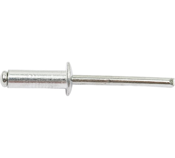 Вытяжная заклепка STEELREX алюминий - сталь, 4,8x16 мм, 100 шт. 0801048016B400010032