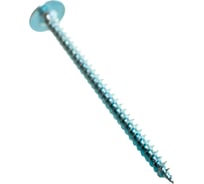 Оцинкованный саморез по металлу с прессшайбой КрепСтройГрупп 4,2х57 острый, 125 шт. 145336