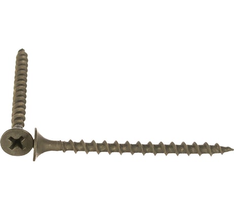 Оксидированный саморез гипсокартон/дерево КрепСтройГрупп 3,5х51, 1 кг 145277
